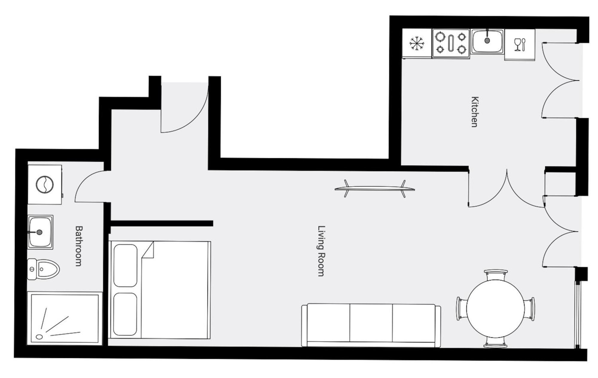 Queens Courtyard By Daniel&jacob's Appartement *